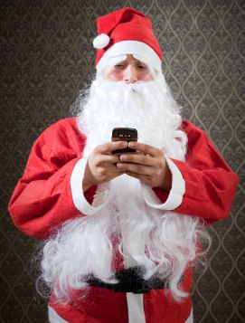 texting santa