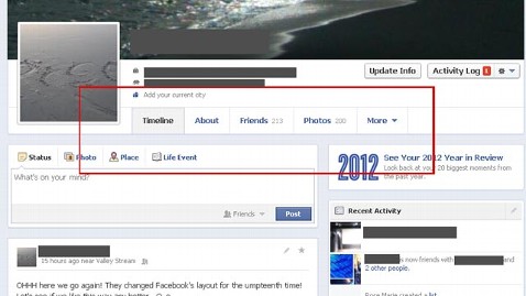 facebook redesign