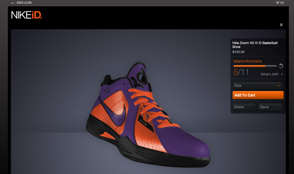 Nike E-Commerce Web Experiences