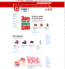 target holidays