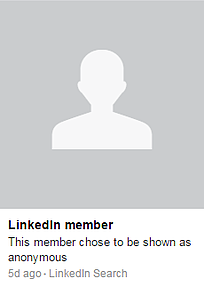 LinkedIn Anonymous