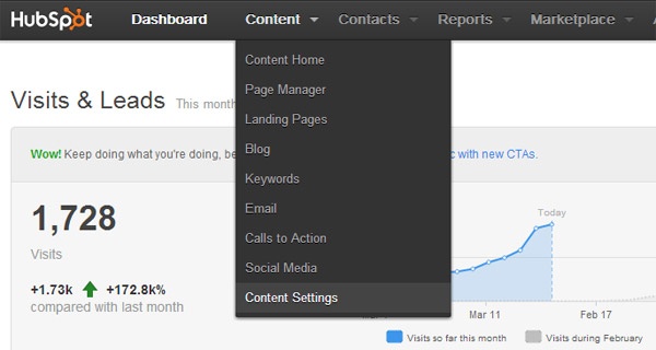 Surf Right Content Menu