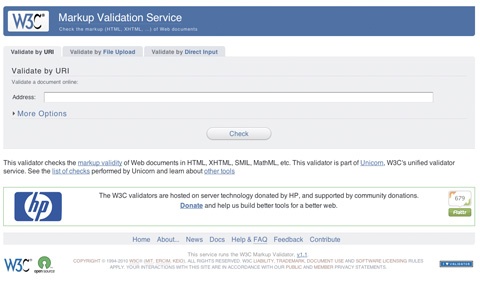 HTML & CSS Validation