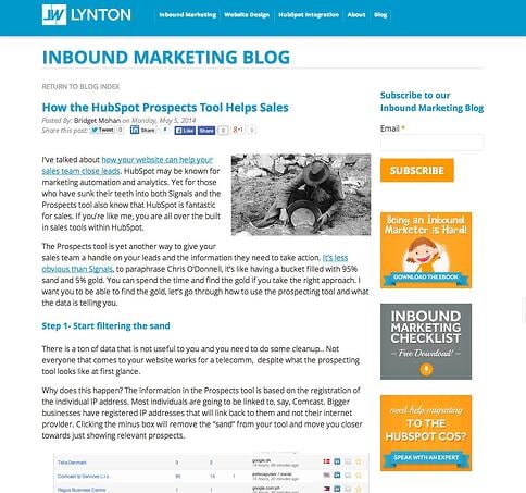 Mistakes on Your Inbound Marketing Blog