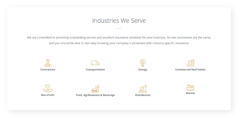 Industries Section