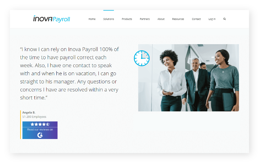 Innova Payroll Testimonial