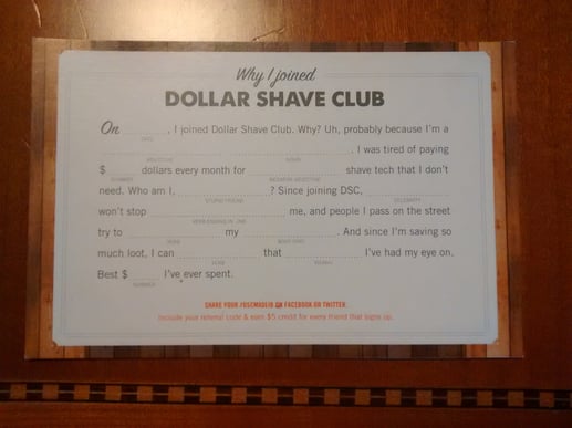 DollarShaveClubPostcard