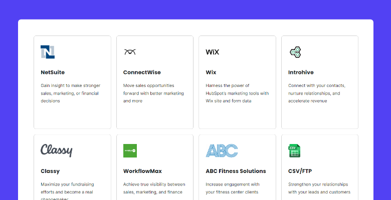 Integrations
