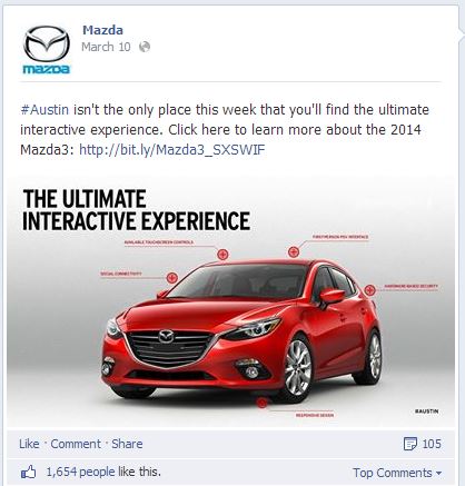 Bad Example of Marketing on Facebook