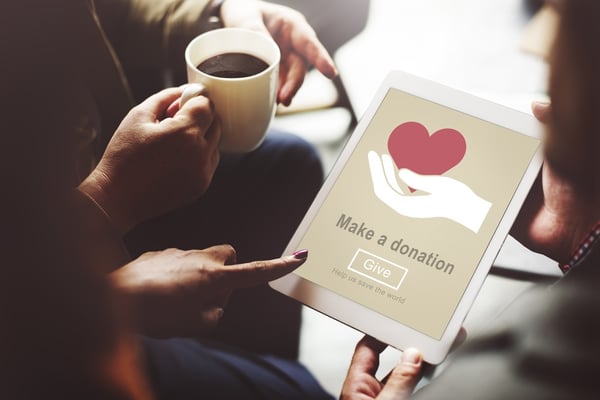 make-a-donation-on-tablet-screen