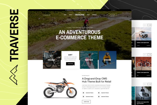 Introducing Traverse: The New Easy-to-Use, Flexible CMS Hub Theme