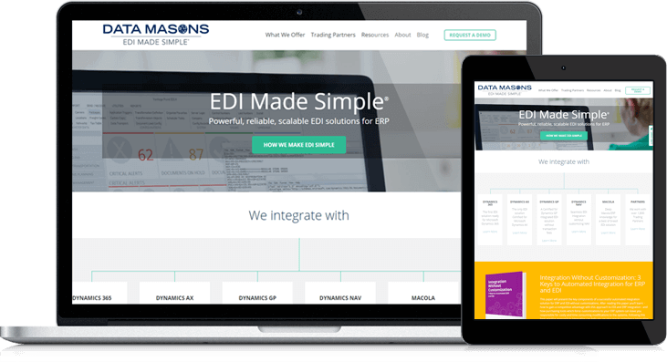 Data Masons Supercharges Website with Modern, Growth-Driven Design