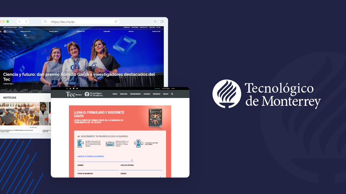 Custom Functionality Helps Tec de Monterrey Better Market to Database