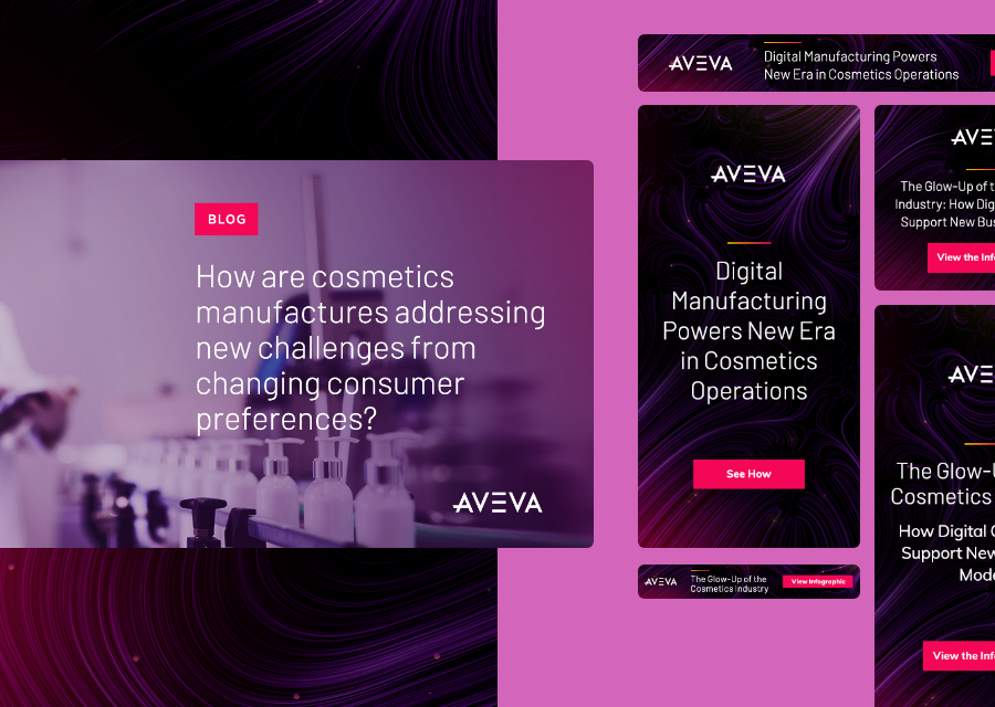 Creative Content Helps AVEVA’s Cosmetics Campaign Shine