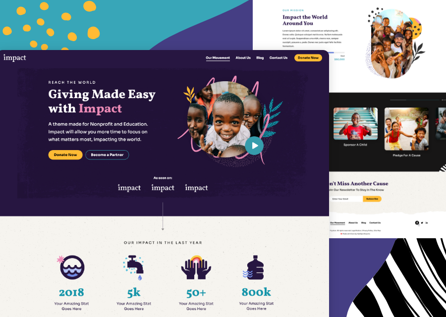 CMS HubSpot Theme Impact