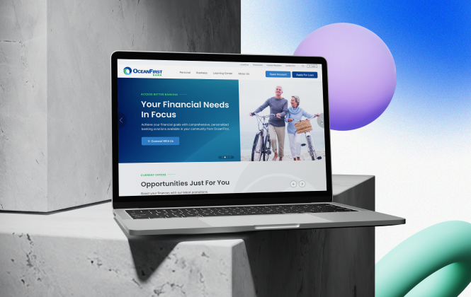 How OceanFirst Bank's Website Generated 50,000+ Searches in the First 30 Days